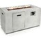 Serenelife Propane Gas Fire Pit Table - 50,000 BTU Square Gas Firepits with Cover for Outside SLFPCN56 - alternate 1